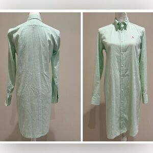 New Ralph Lauren Striped Shirt Dress size 6 NWOT